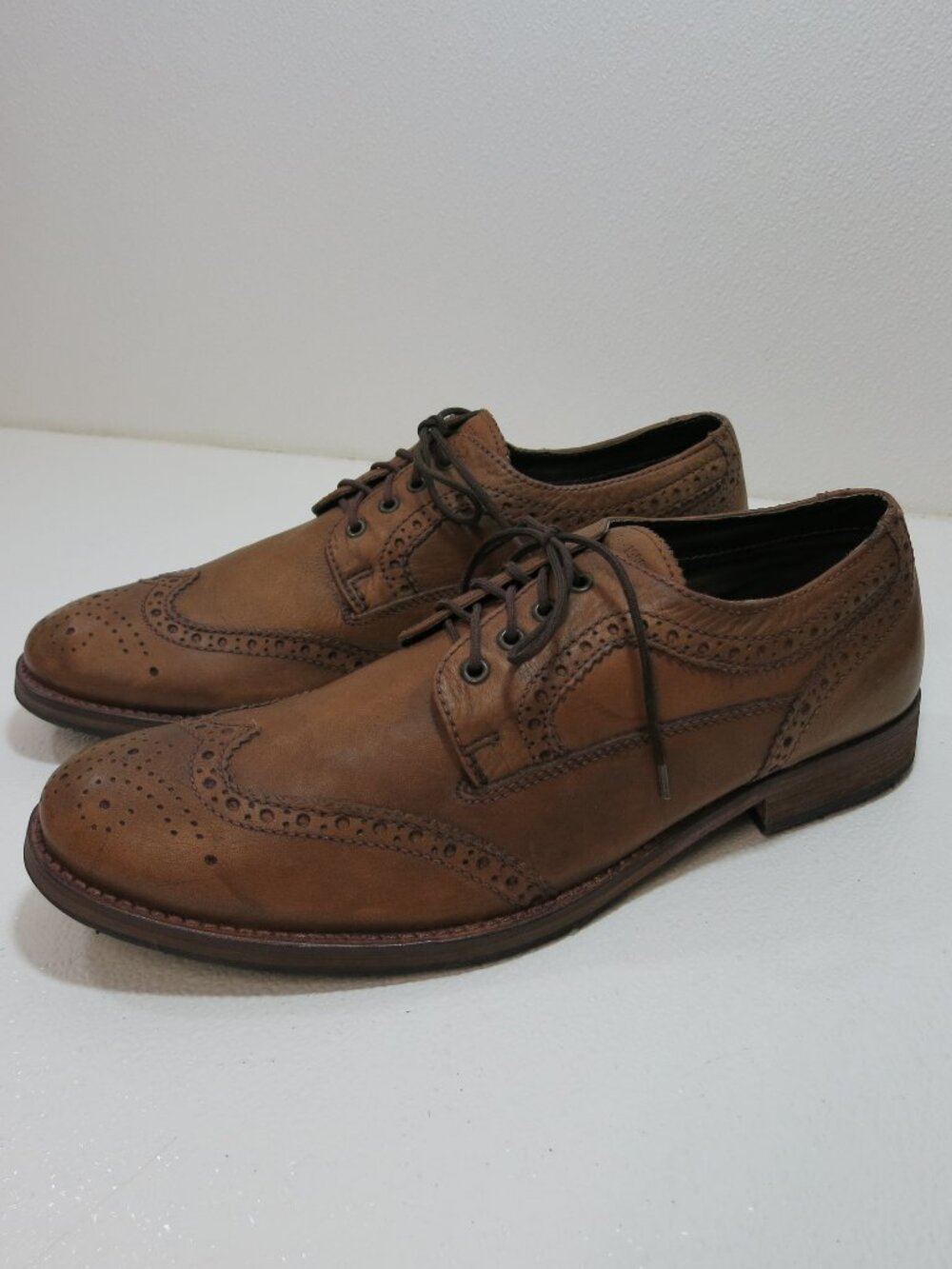 Red Tape Men's Oxfords Brown Casual Leather Comfortable Shoe Size 12